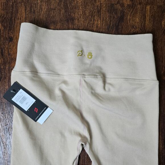 Spiritual Gangster x Peloton Love Sculpt Ribbed 7/8 Seamless Leggings, M/L NWOT - Picture 4 of 7
